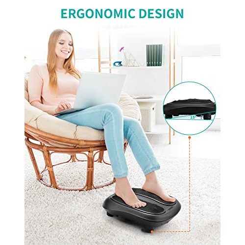 Nekteck Foot Massager with Heat, Shiatsu Heated Electric Kneading Foot Massag...