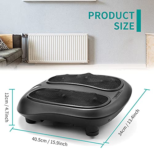 Nekteck Foot Massager with Heat, Shiatsu Heated Electric Kneading Foot Massag...