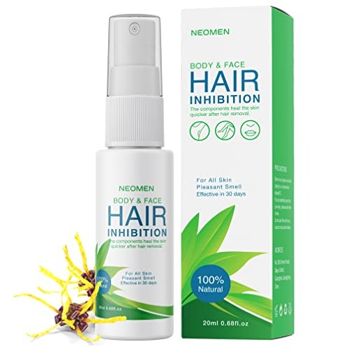 NEOMEN Bikini Hair Inhibitor Spray For Face And Body, Hair Removal For Women,...