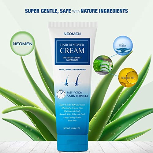 Neomen Hair Removal Cream - Super Gentle & Safe Depilatory Cream - Skin Frien...