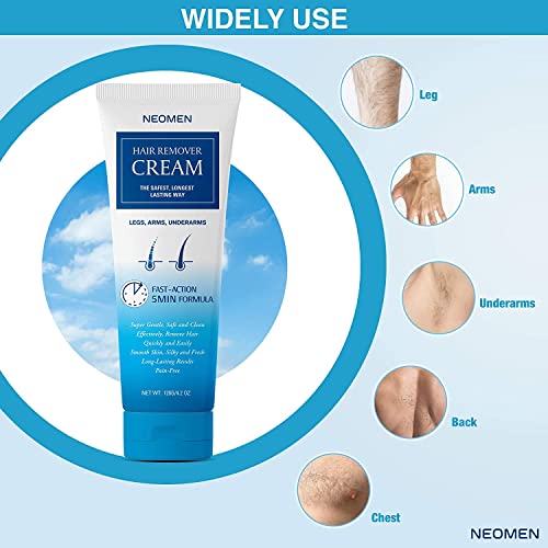 Neomen Hair Removal Cream - Super Gentle & Safe Depilatory Cream - Skin Frien...