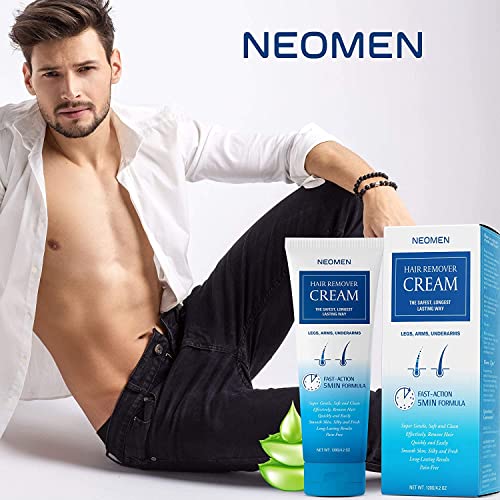 Neomen Hair Removal Cream - Super Gentle & Safe Depilatory Cream - Skin Frien...