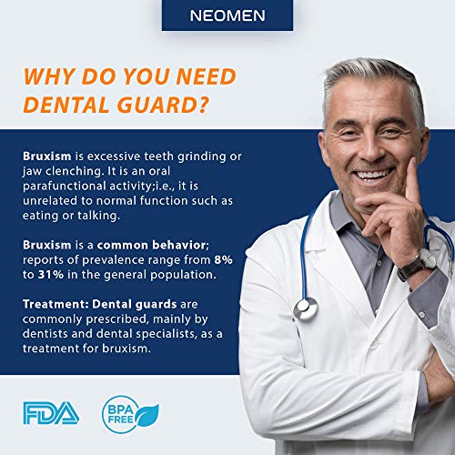 Neomen Mouth Guard - Professional Mouth Guard for Clenching Teeth at Night - ...