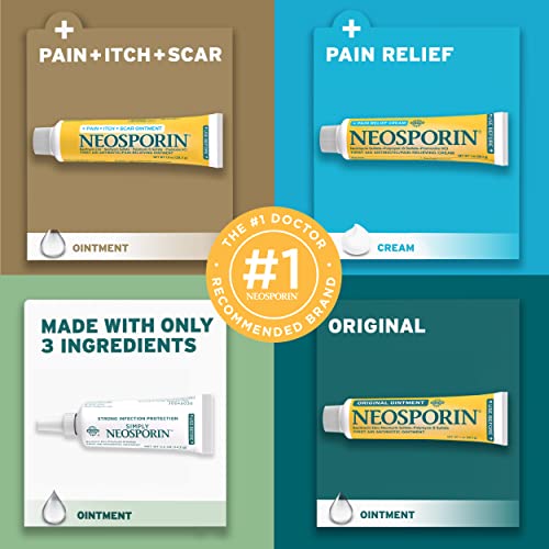Neosporin Original First Aid Antibiotic Ointment with Bacitracin, Zinc for 24...