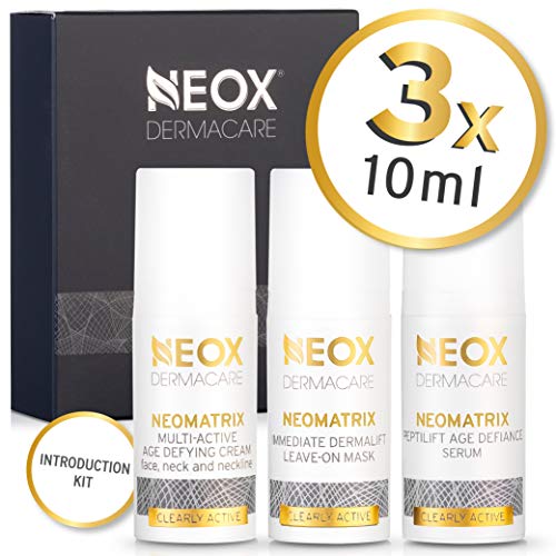 NeoMatrix Introduction Trio - 3 x 10ml Bottles Peptilift Serum DermaLift Leav...
