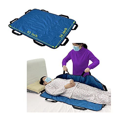 Bed Positioning Pad Transfer Board with Handles Draw Sheets for Hospital Bed ...