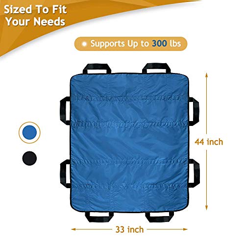Positioning Bed Pad with Handles Patient Transfer Sheet Slide Boards Hospital...