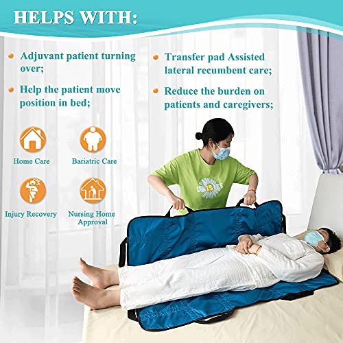Positioning Pad Draw Sheet Patient Transfer Board Lift Sheet Slide Protective...