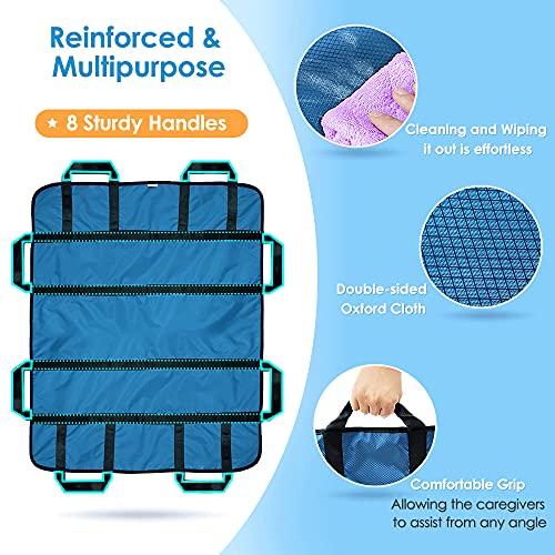 Slide Sheet Patient Transfer Board Draw Sheets Sling Transfer Belt with Handl...
