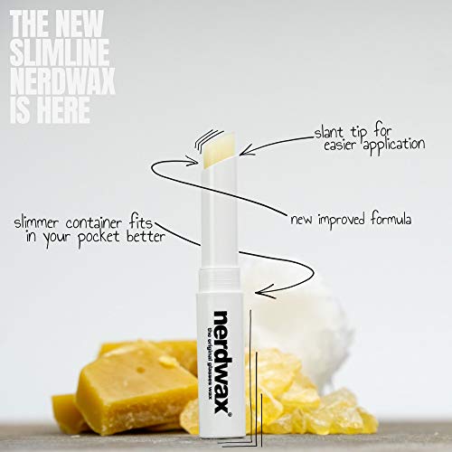 New Nerdwax Slimline Design - Single | Stop Slipping Glasses as Seen on Shark...