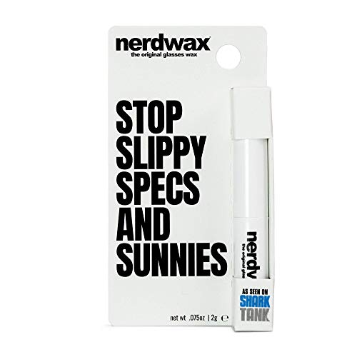 New Nerdwax Slimline Design - Single | Stop Slipping Glasses as Seen on Shark...