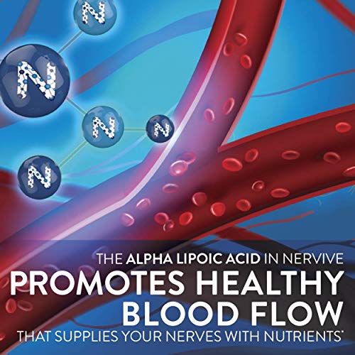 Nervive, Nerve Health for Nerve Support, Alpha Lipoic Acid, ALA, Vitamins B1,...
