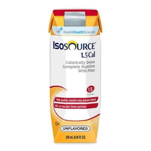 ISOSOURCE 1.5 CAL (WITH FIBER) UNFLAVORED 1 CASE 24 X 250ML