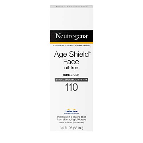 Neutrogena Age Shield Face Lotion Sunscreen with Broad Spectrum SPF 110, Oil-...