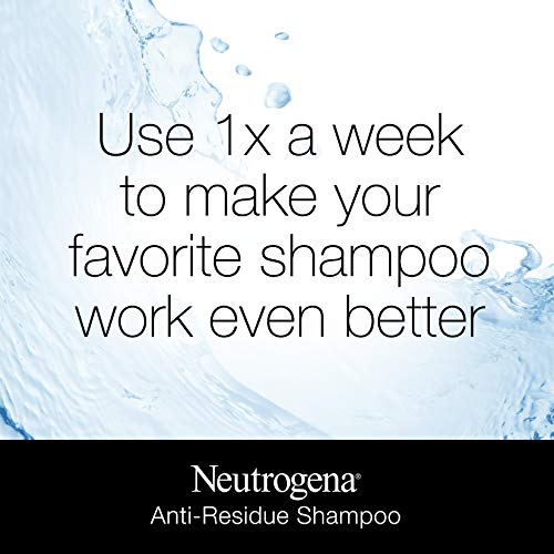 Neutrogena Anti-Residue Clarifying Shampoo, Gentle Non-Irritating Clarifying ...
