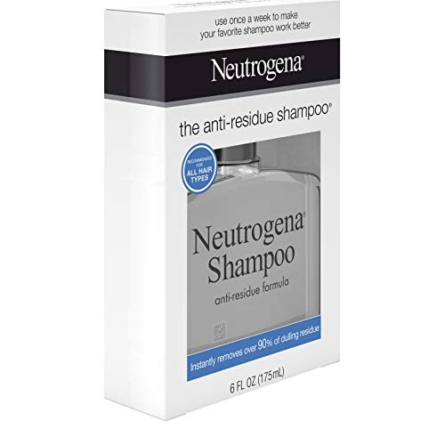 Neutrogena Anti-Residue Clarifying Shampoo, Gentle Non-Irritating Clarifying ...
