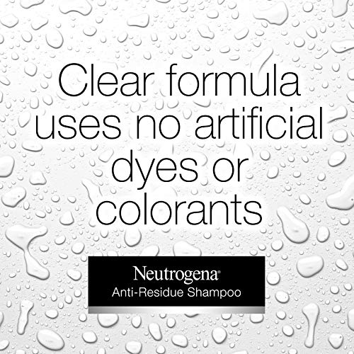 Neutrogena Anti-Residue Clarifying Shampoo, Gentle Non-Irritating Clarifying ...