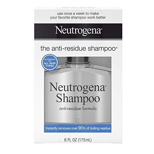Neutrogena Anti-Residue Clarifying Shampoo, Gentle Non-Irritating Clarifying ...