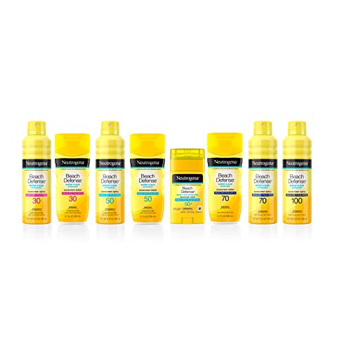 Neutrogena Beach Defense Sunscreen Spray SPF 50 Water-Resistant Sunscreen Bod...