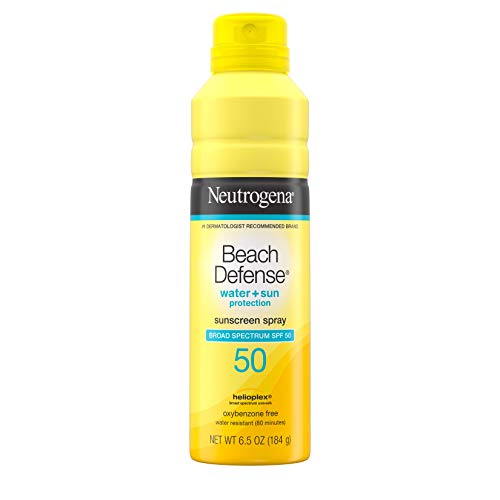 Neutrogena Beach Defense Sunscreen Spray SPF 50 Water-Resistant Sunscreen Bod...