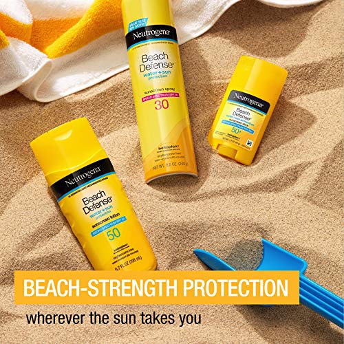 Neutrogena Beach Defense Water Resistant Sunscreen Lotion with Broad Spectrum...