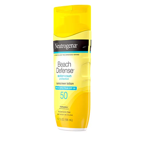 Neutrogena Beach Defense Water Resistant Sunscreen Lotion with Broad Spectrum...