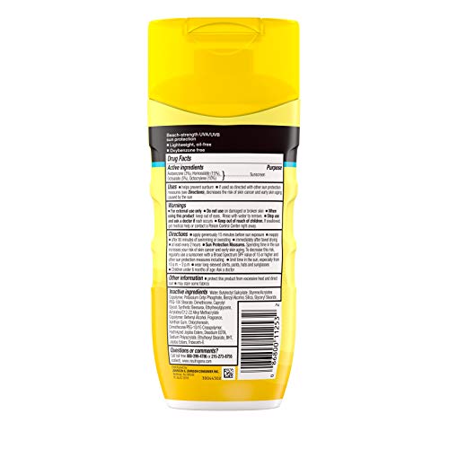 Neutrogena Beach Defense Water Resistant Sunscreen Lotion with Broad Spectrum...