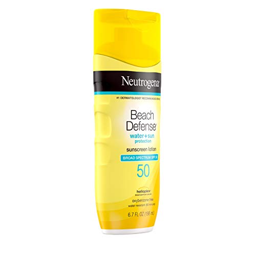 Neutrogena Beach Defense Water Resistant Sunscreen Lotion with Broad Spectrum...