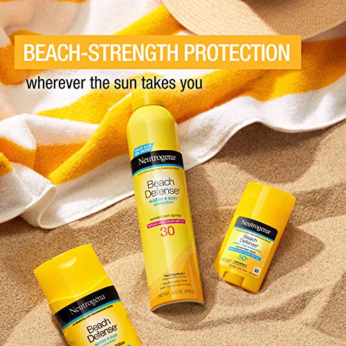 Neutrogena Beach Defense Water-Resistant Sunscreen Stick with Broad Spectrum ...