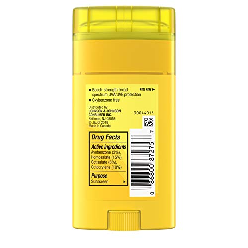 Neutrogena Beach Defense Water-Resistant Sunscreen Stick with Broad Spectrum ...