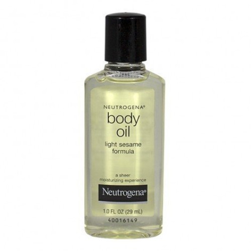 Neutrogena Body Oil Light Sesame 1 Oz Travel Size (Pack Of 3)