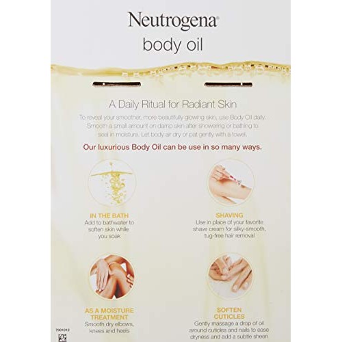 Neutrogena Body Oil Light Sesame Formula Sesame Oil, 16 fl. oz/pack - (pack o...