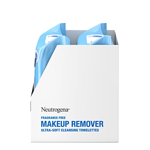 Neutrogena Cleansing Fragrance Free Makeup Remover Facial Wipes, Daily Cleans...