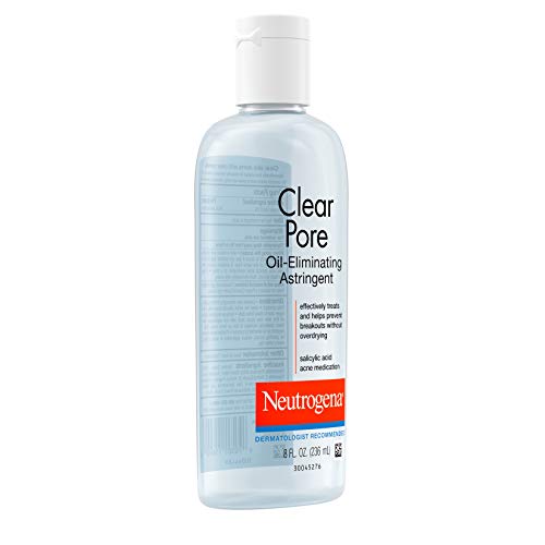 Neutrogena Clear Pore Oil-Eliminating Astringent with Salicylic Acid, Pore Cl...