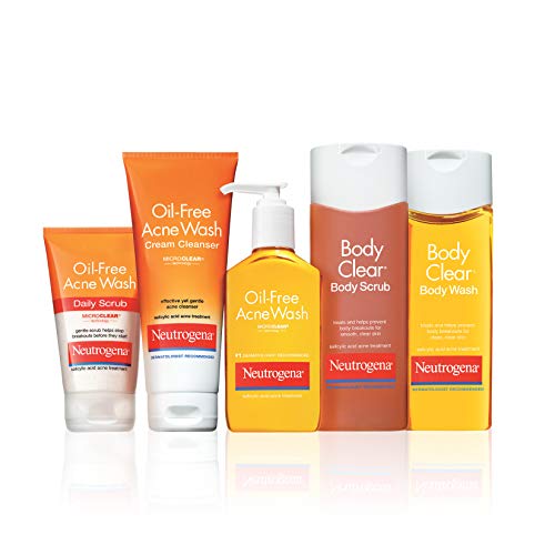 Neutrogena Daily Oil-Free Acne Fighting Facial Cleanser with Salicylic Acid T...