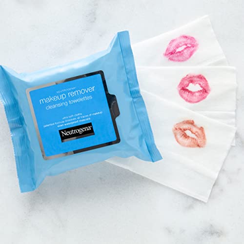 Neutrogena Day & Night Wipes with Makeup Remover Face Cleansing Towelettes & ...