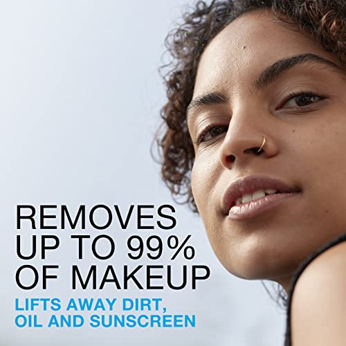 Neutrogena Facial Cleansing Makeup Remover Wipes with Hyaluronic Acid Hydrati...