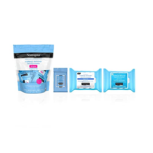 Neutrogena Fragrance-Free Makeup Remover Face Wipes, Daily Facial Cleansing T...