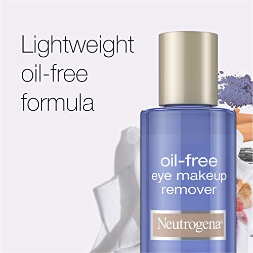 Neutrogena Gentle Oil-Free Eye Makeup Remover & Cleanser for Sensitive Eyes, ...