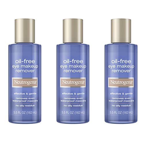 Neutrogena Gentle Oil-Free Eye Makeup Remover & Cleanser for Sensitive Eyes, ...