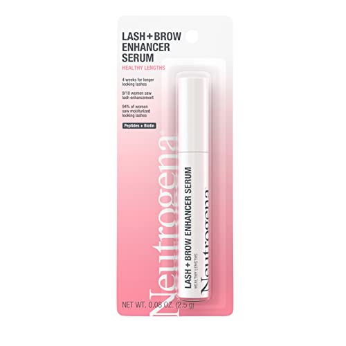 Neutrogena Healthy Lash + Brow Enhancer Serum Formulated with Biotin & Peptid...