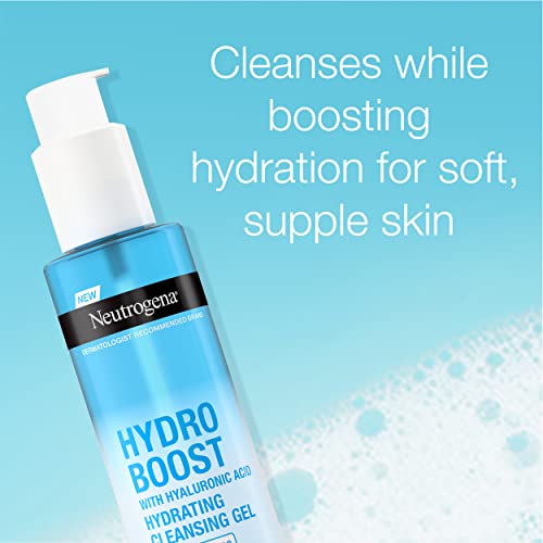 Neutrogena Hydro Boost Fragrance-Free Hydrating Facial Cleansing Gel with Hya...