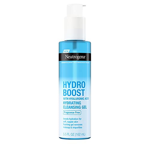 Neutrogena Hydro Boost Fragrance-Free Hydrating Facial Cleansing Gel with Hya...