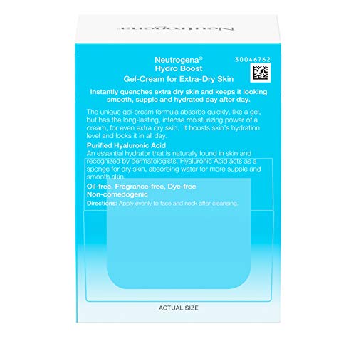Neutrogena Hydro Boost Hyaluronic Acid Hydrating Face Moisturizer Gel-Cream t...