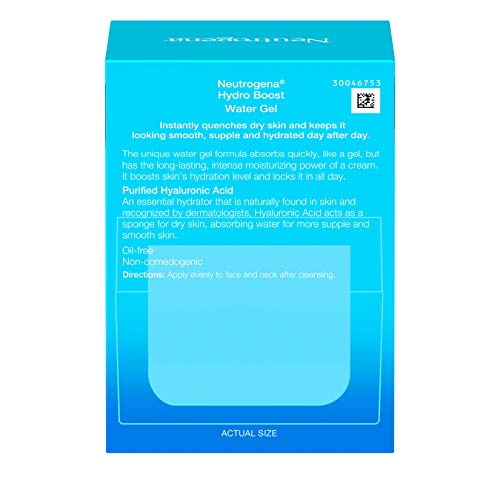 Neutrogena Hydro Boost Hyaluronic Acid Hydrating Water Gel Daily Face Moistur...