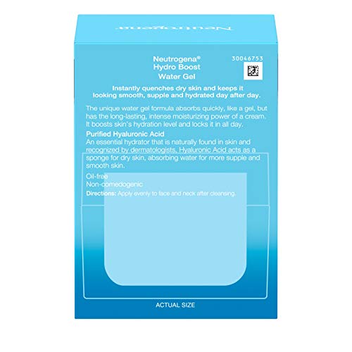 Neutrogena Hydro Boost Hyaluronic Acid Hydrating Water Gel Daily Face Moistur...