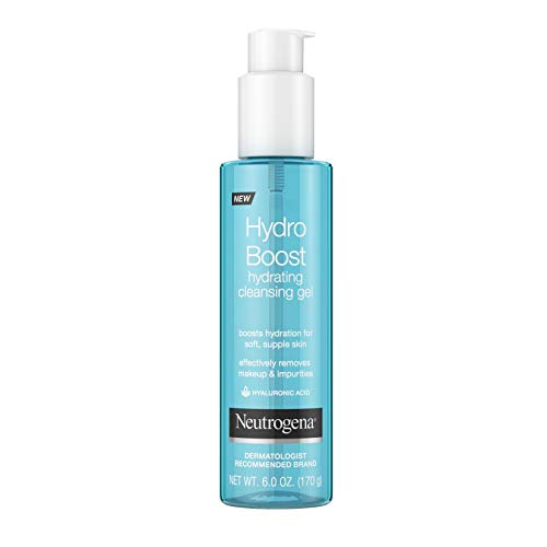 Neutrogena Hydro Boost Hydrating Gel Facial Cleanser & Makeup Remover Face Wa...