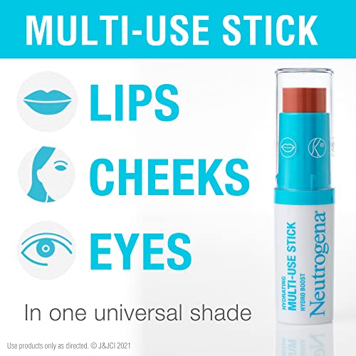 Neutrogena Hydro Boost Hydrating Multi-Use Makeup Stick with Hyaluronic Acid,...