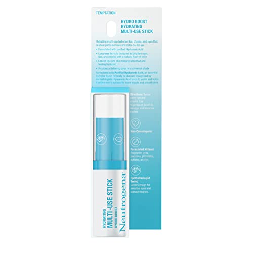 Neutrogena Hydro Boost Hydrating Multi-Use Makeup Stick with Hyaluronic Acid,...