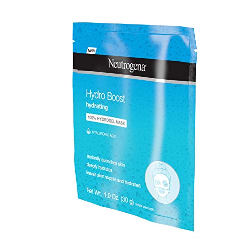 Neutrogena Hydro Boost Moisturizing & Hydrating 100% Hydrogel Sheet Face Mask...